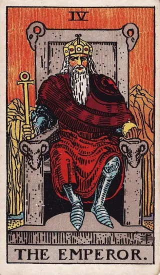 İmparator tarot kartı